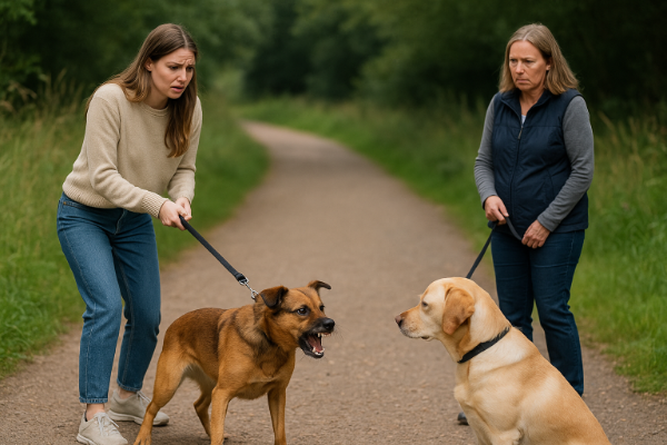 your dogs reactivity